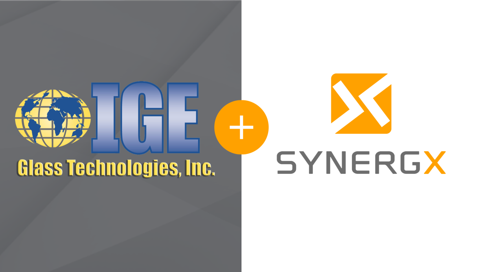 Distribution Agreement Signed between IGE Glass Technologies and SYNERGX for Glass Inspection Products.