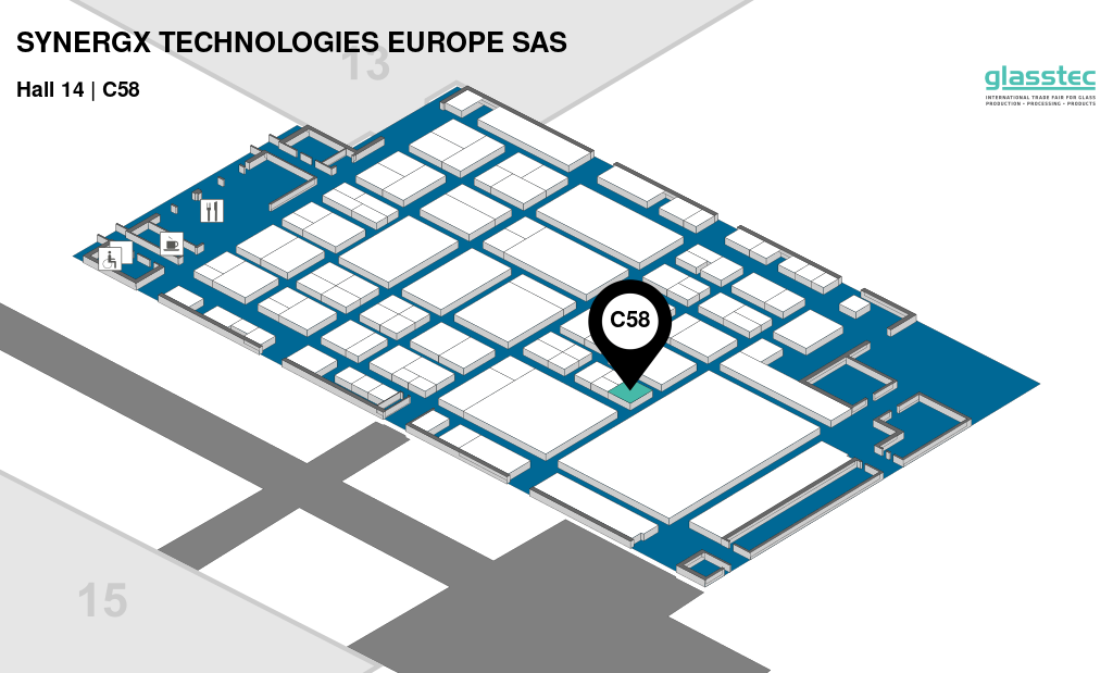 Glasstec floor plan